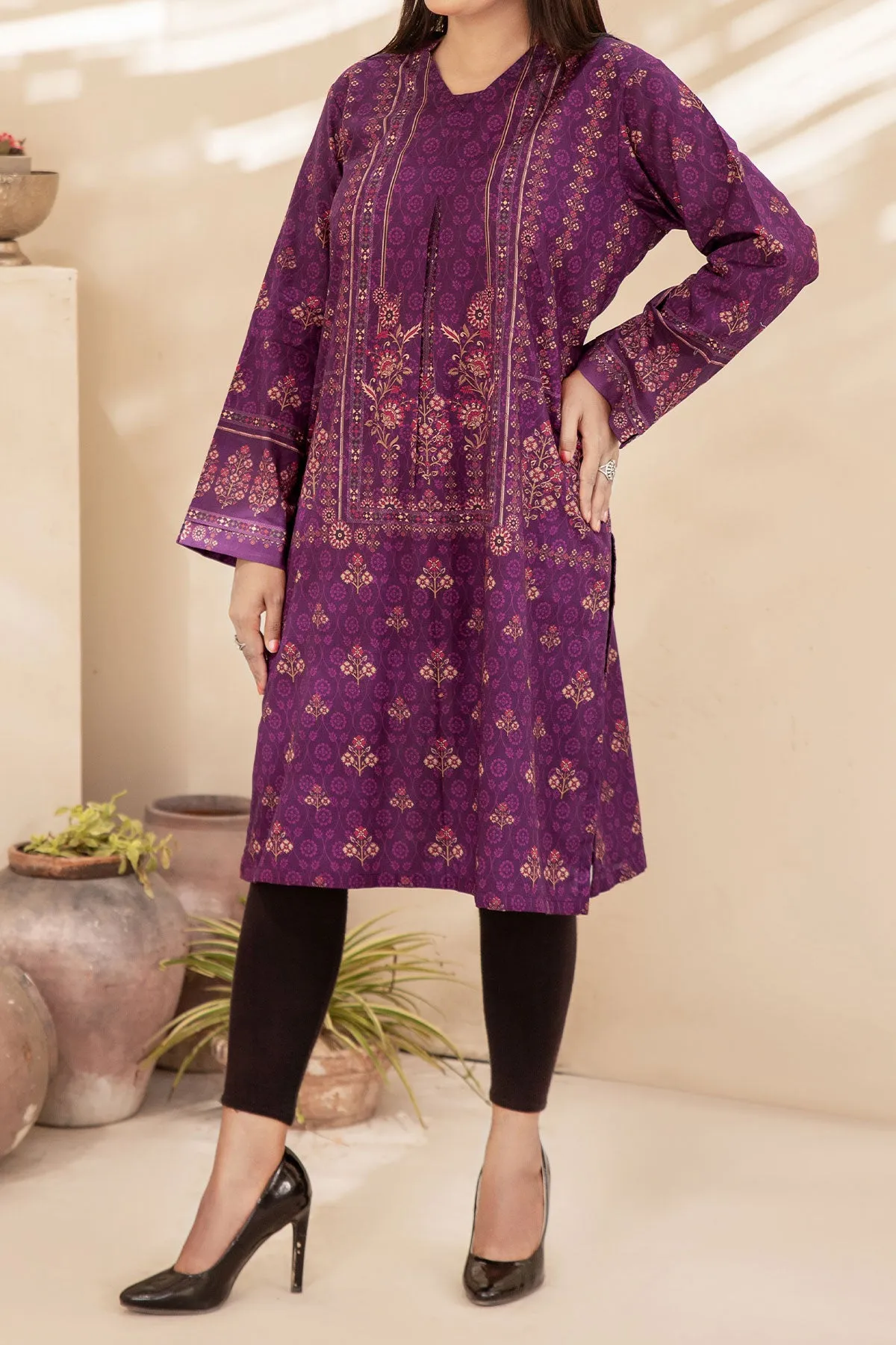 1 PIECE DIGITAL PRINT KURTI | DPCK-158