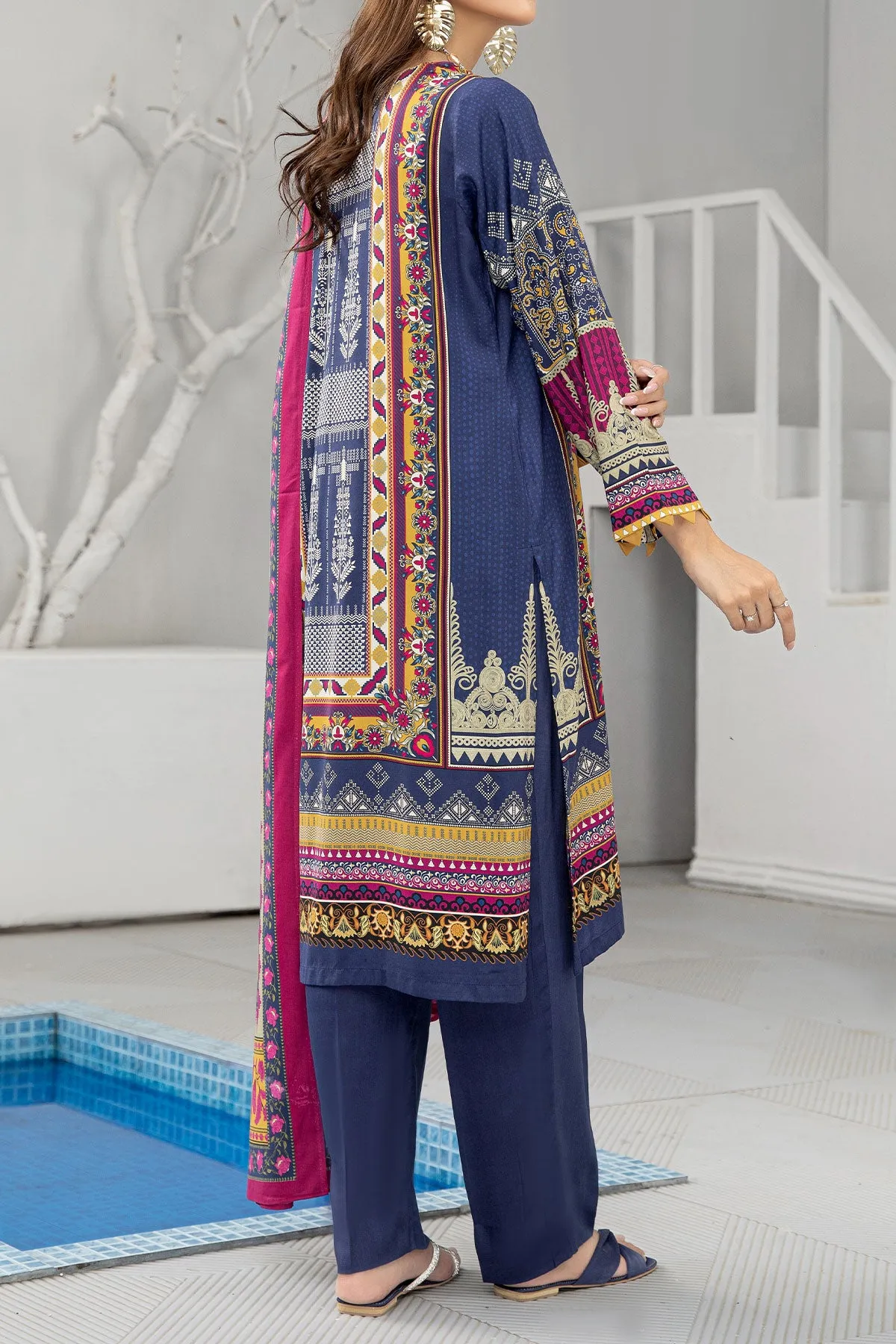 3 PIECE DIGITAL PRINT LINEN  | DPL-147