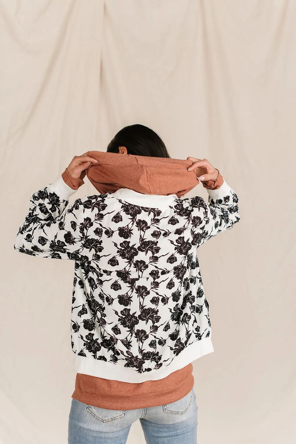 Ampersand Avenue Bomber Jacket - Floral Symphony