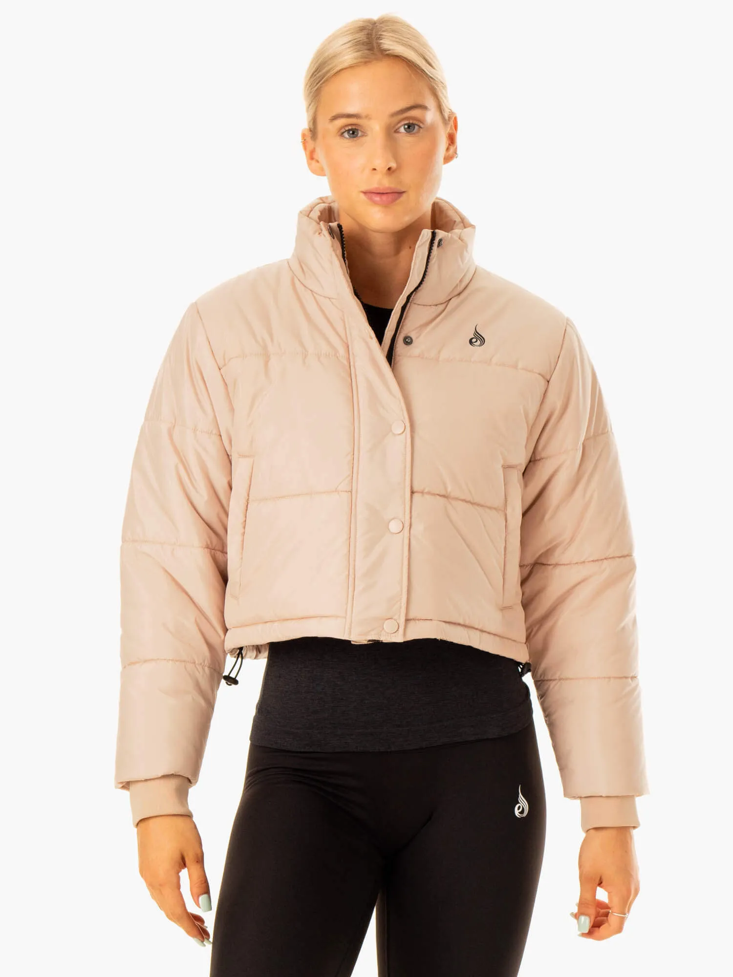 Apex Puffer Jacket - Nude