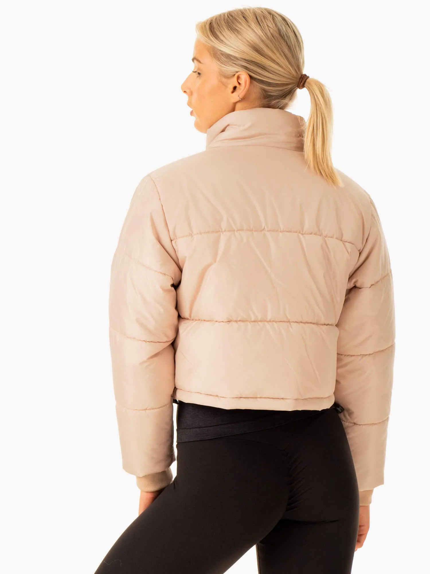 Apex Puffer Jacket - Nude