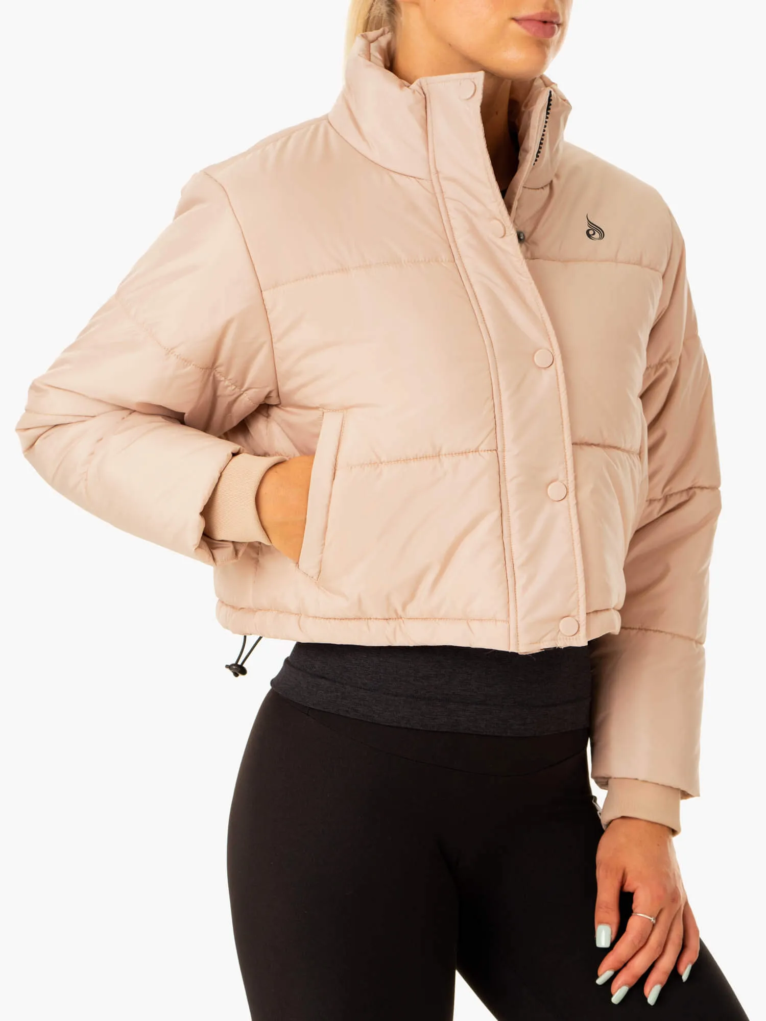 Apex Puffer Jacket - Nude