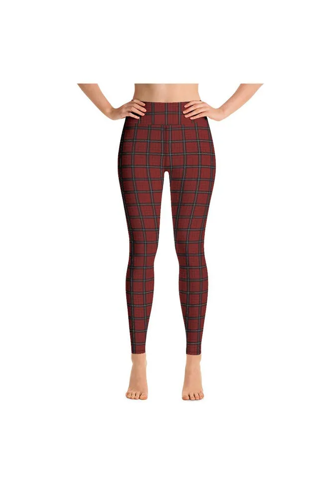 Ash Avenue Plaid Yoga Leggings