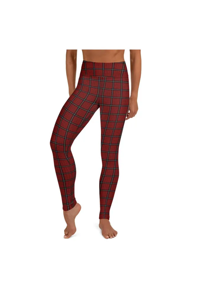 Ash Avenue Plaid Yoga Leggings