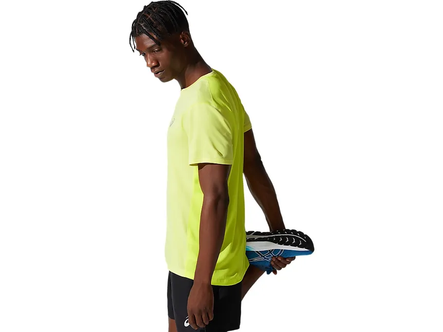 Asics Core SS Top men's technical running t-shirt 2011C341 750 sour yuzu