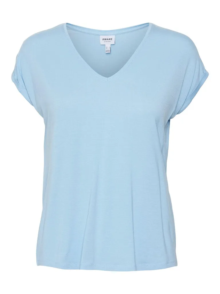 Ava Short Sleeve Vneck Tee