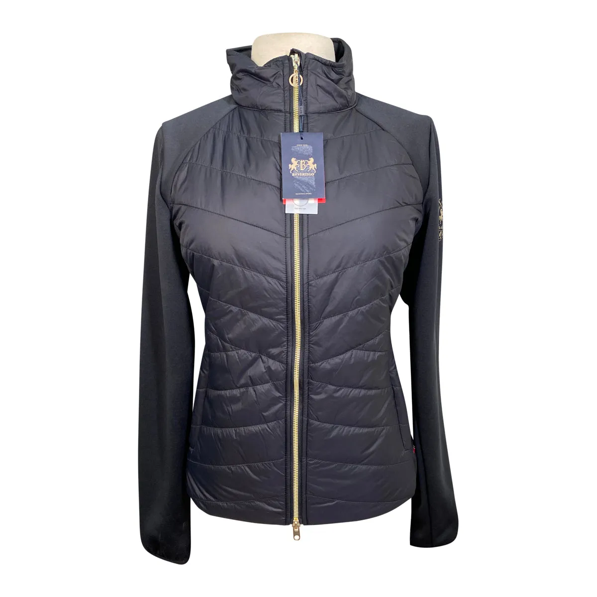 B Vertigo 'Jacqueline' Hybrid Jacket in Anthracite Grey - Women's 10