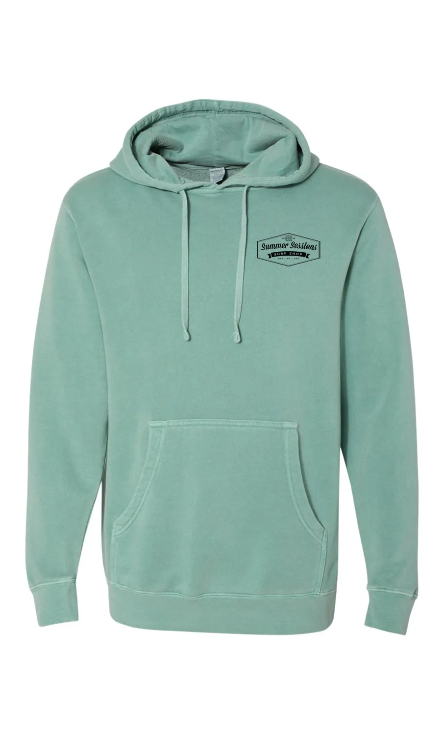 Badge Hoodie Mint