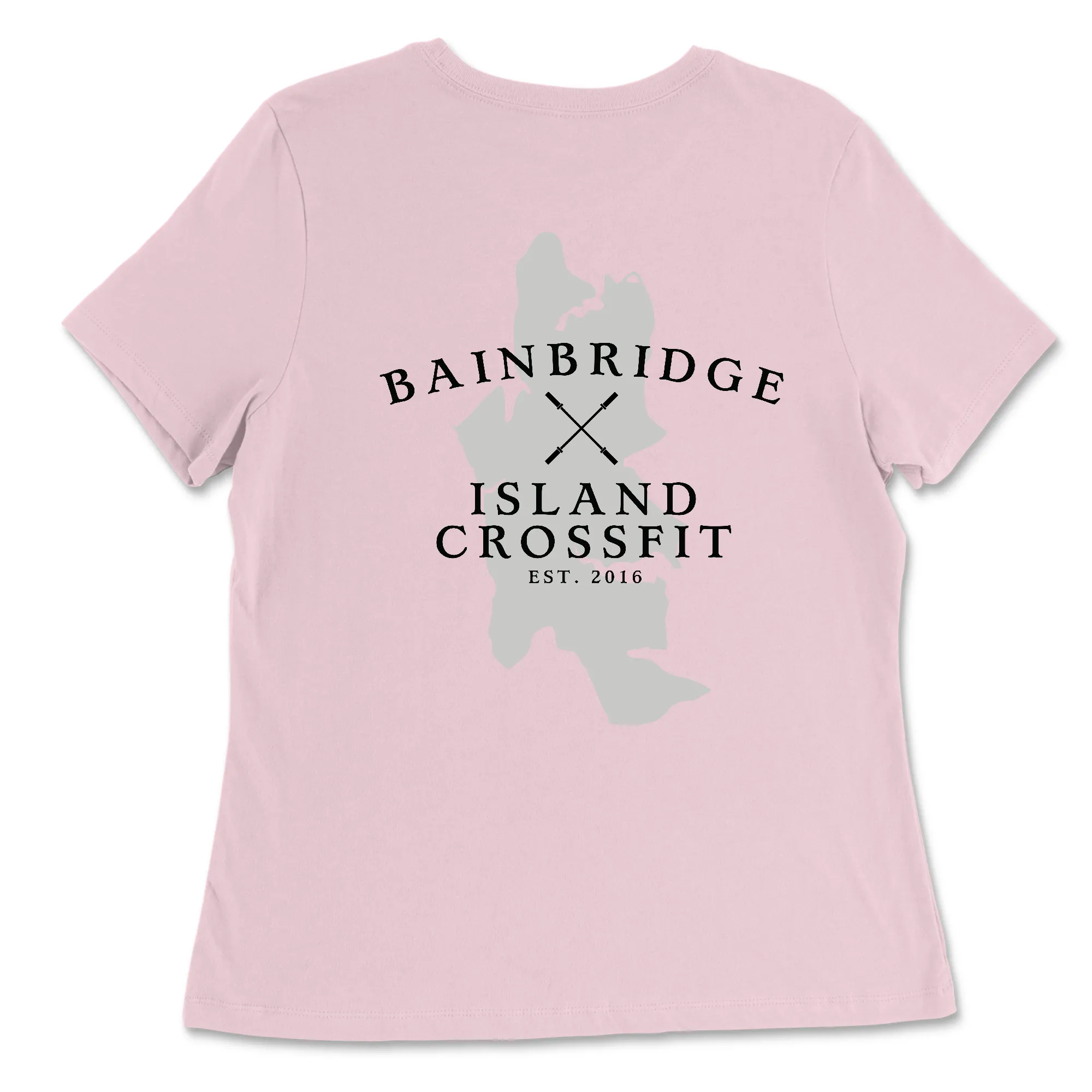 Bainbridge Island CrossFit Standard Womens - Relaxed Jersey T-Shirt