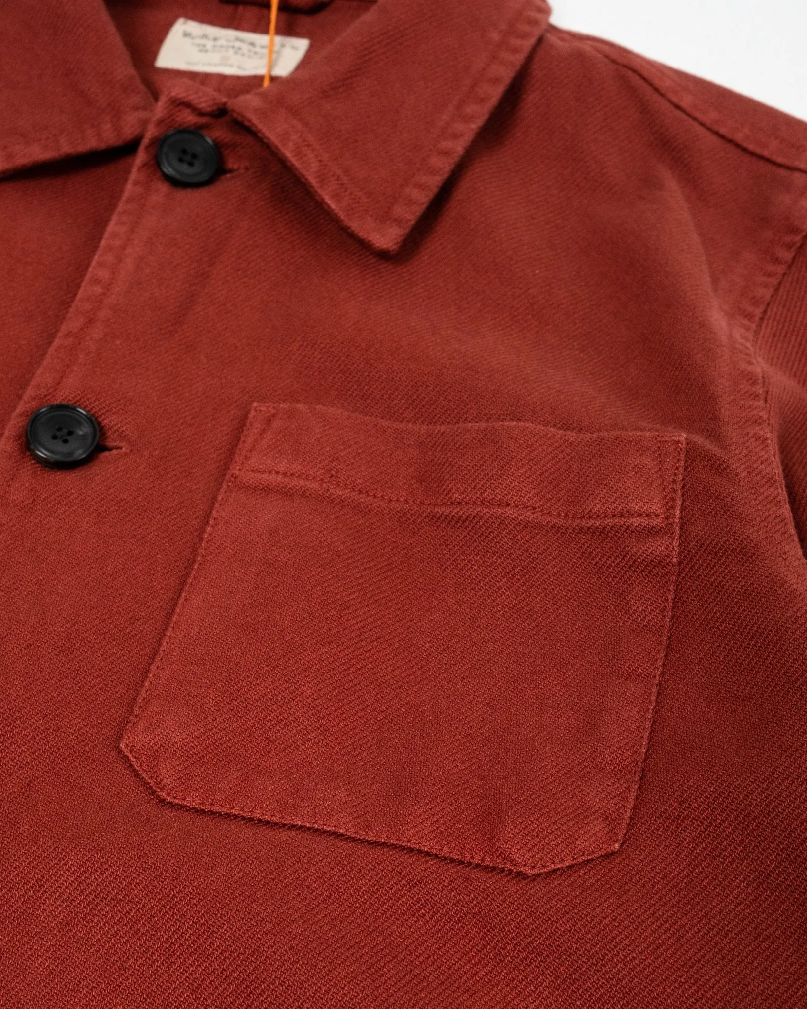 Barney Worker Jacket Brick Red