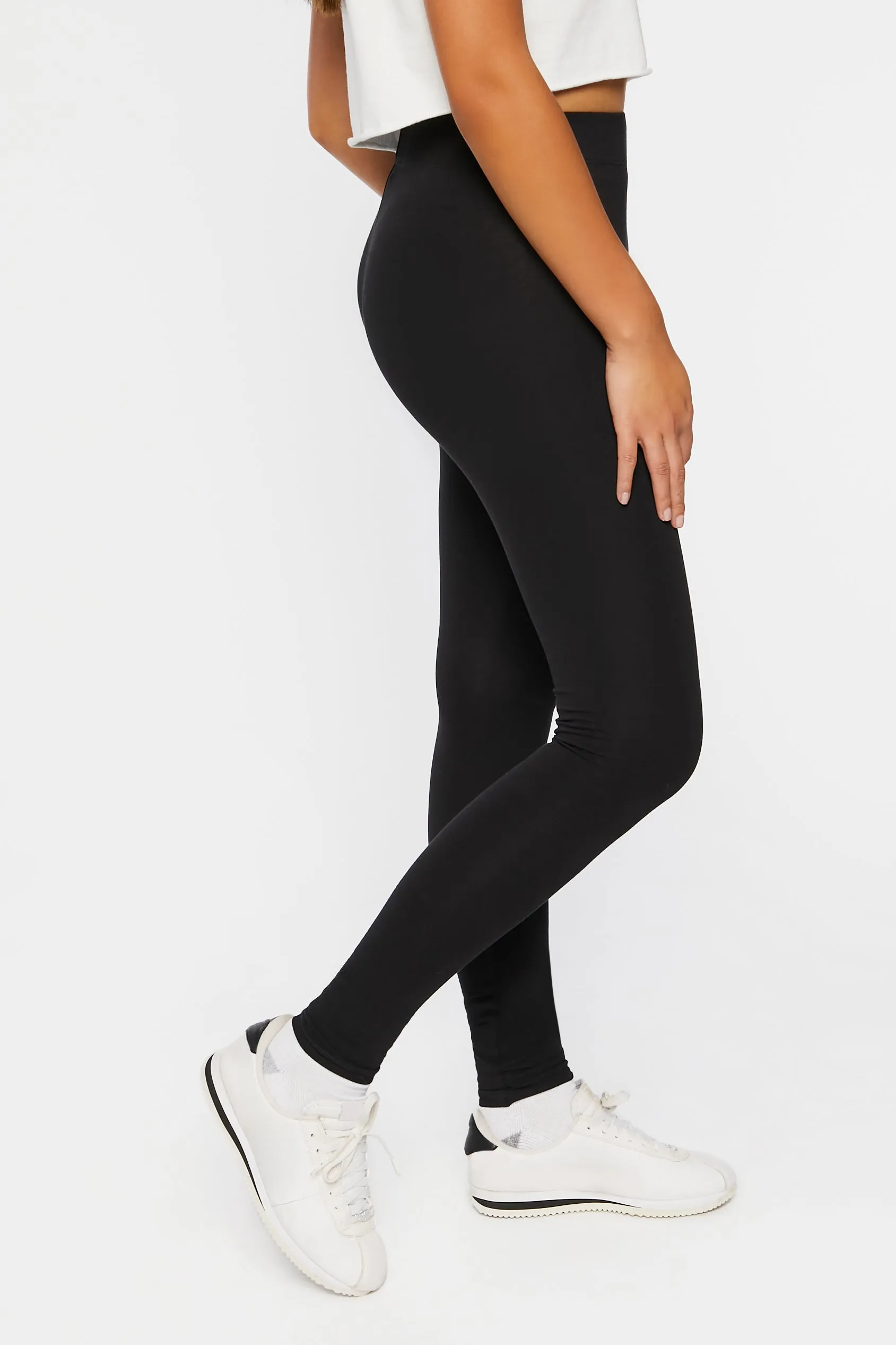 Basic Organically Grown Cotton Leggings