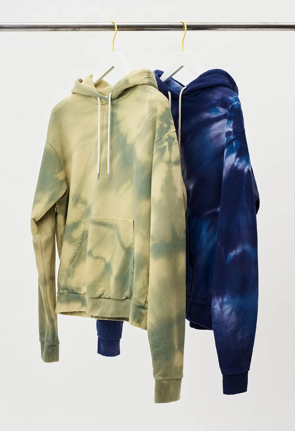 Beach Hoodie / Reflection Dye Pacific