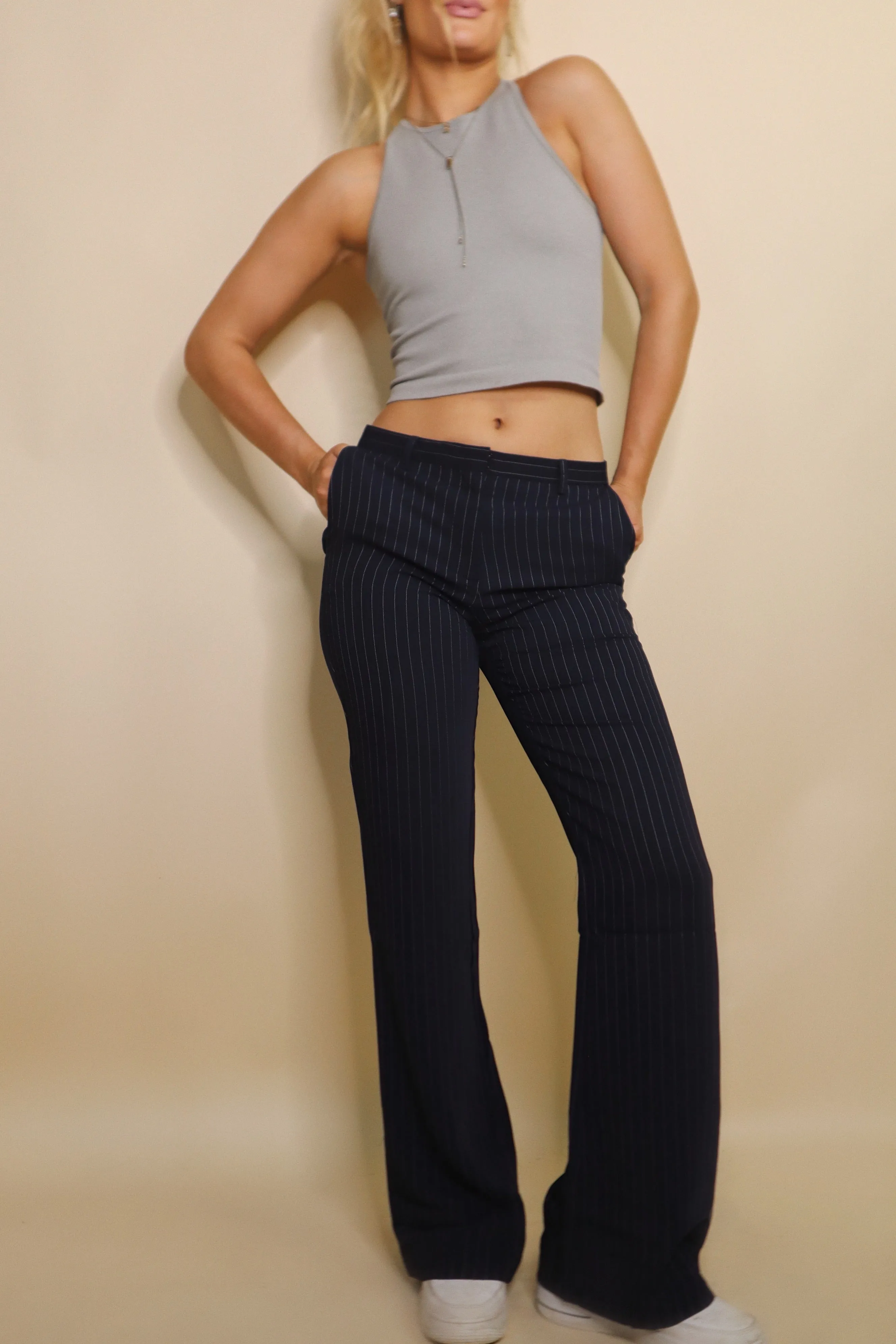 Bella Pin-Striped Slacks