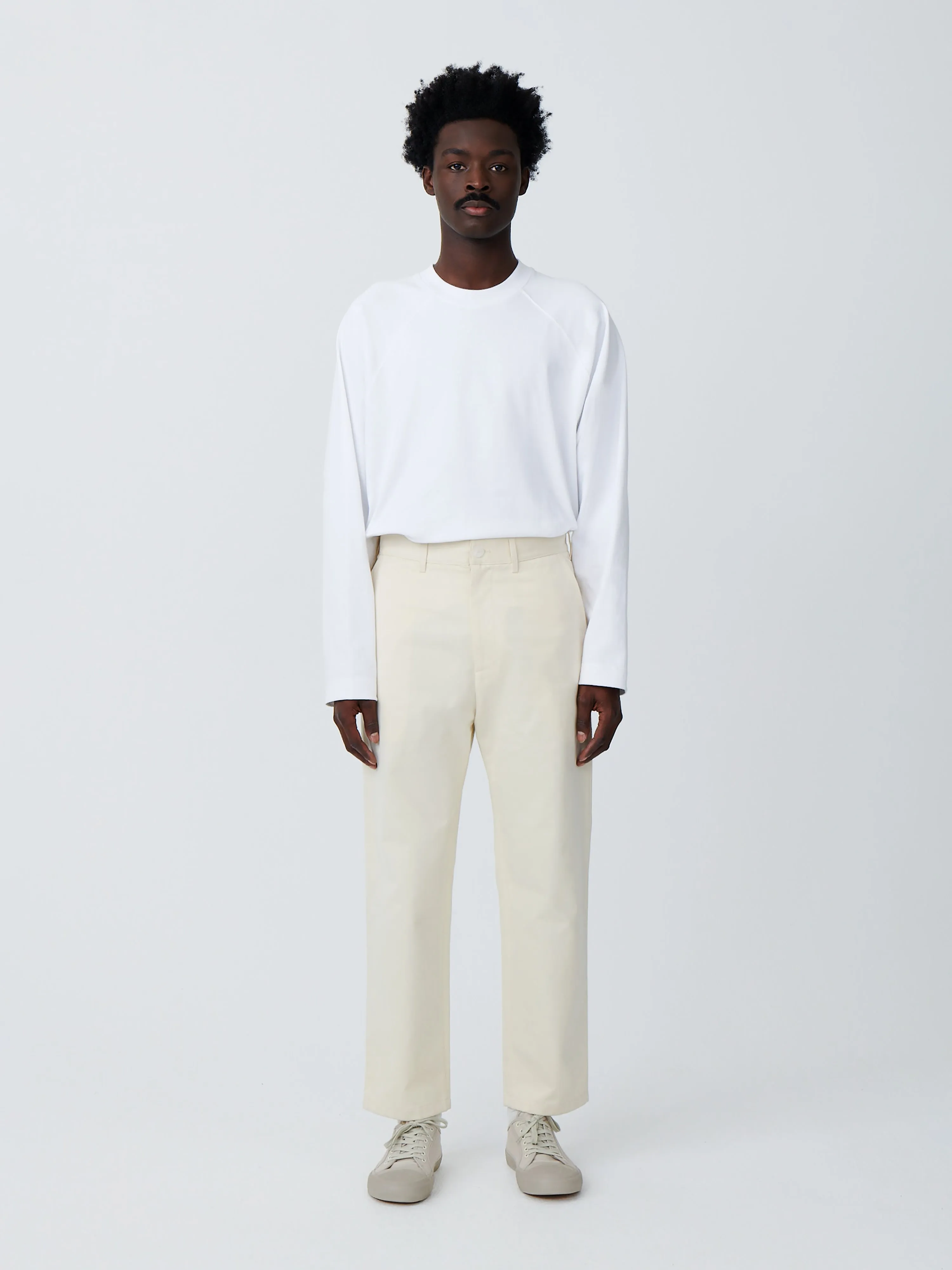 Bill Pant in Cream