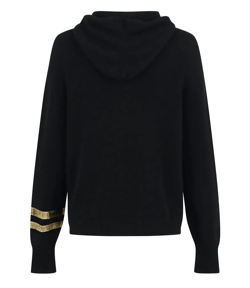 Black Cashmere Sweatshirt/Hoodie