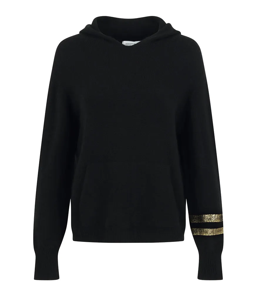 Black Cashmere Sweatshirt/Hoodie