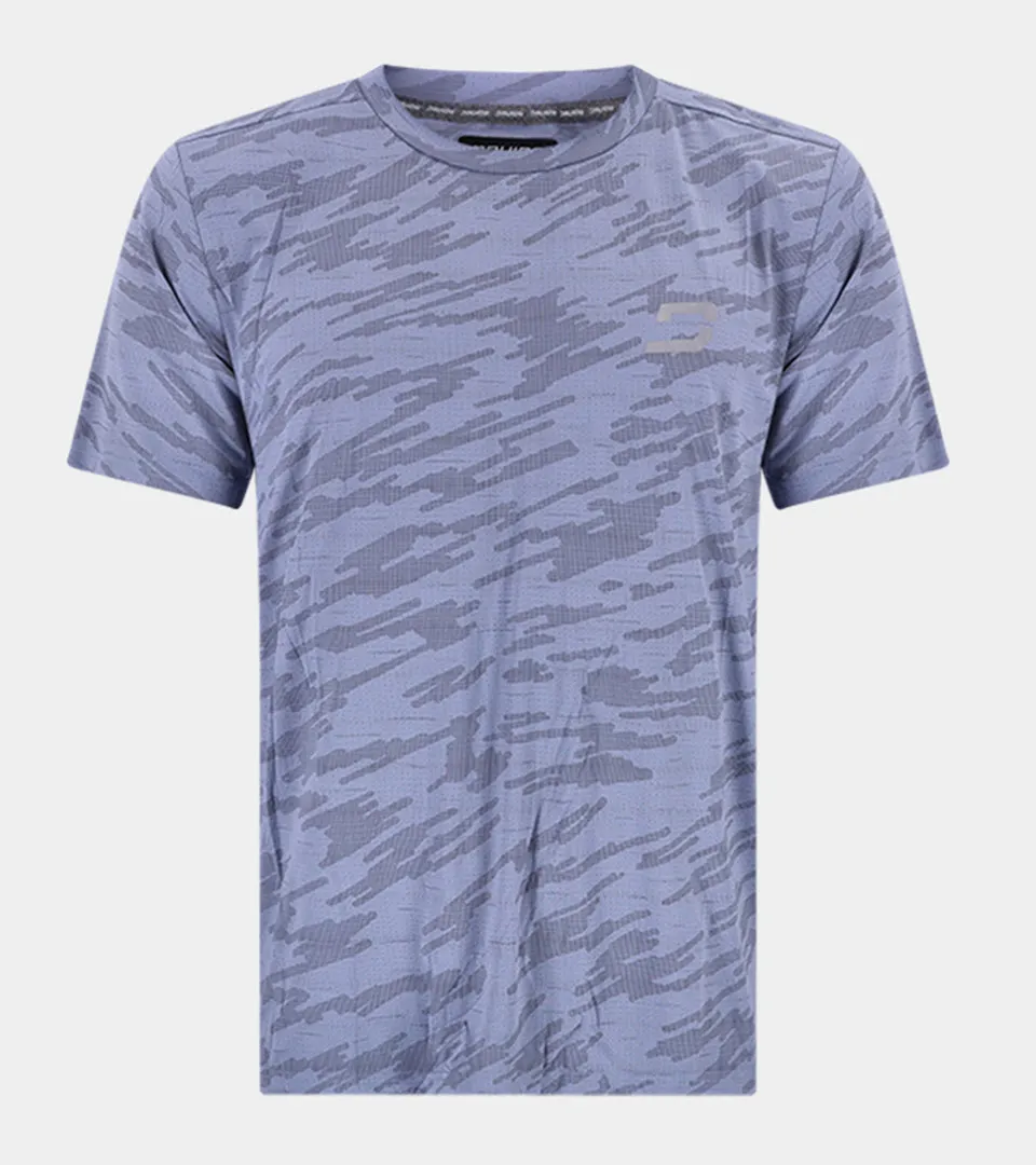 CAMO SPORTS TEE - BLUE