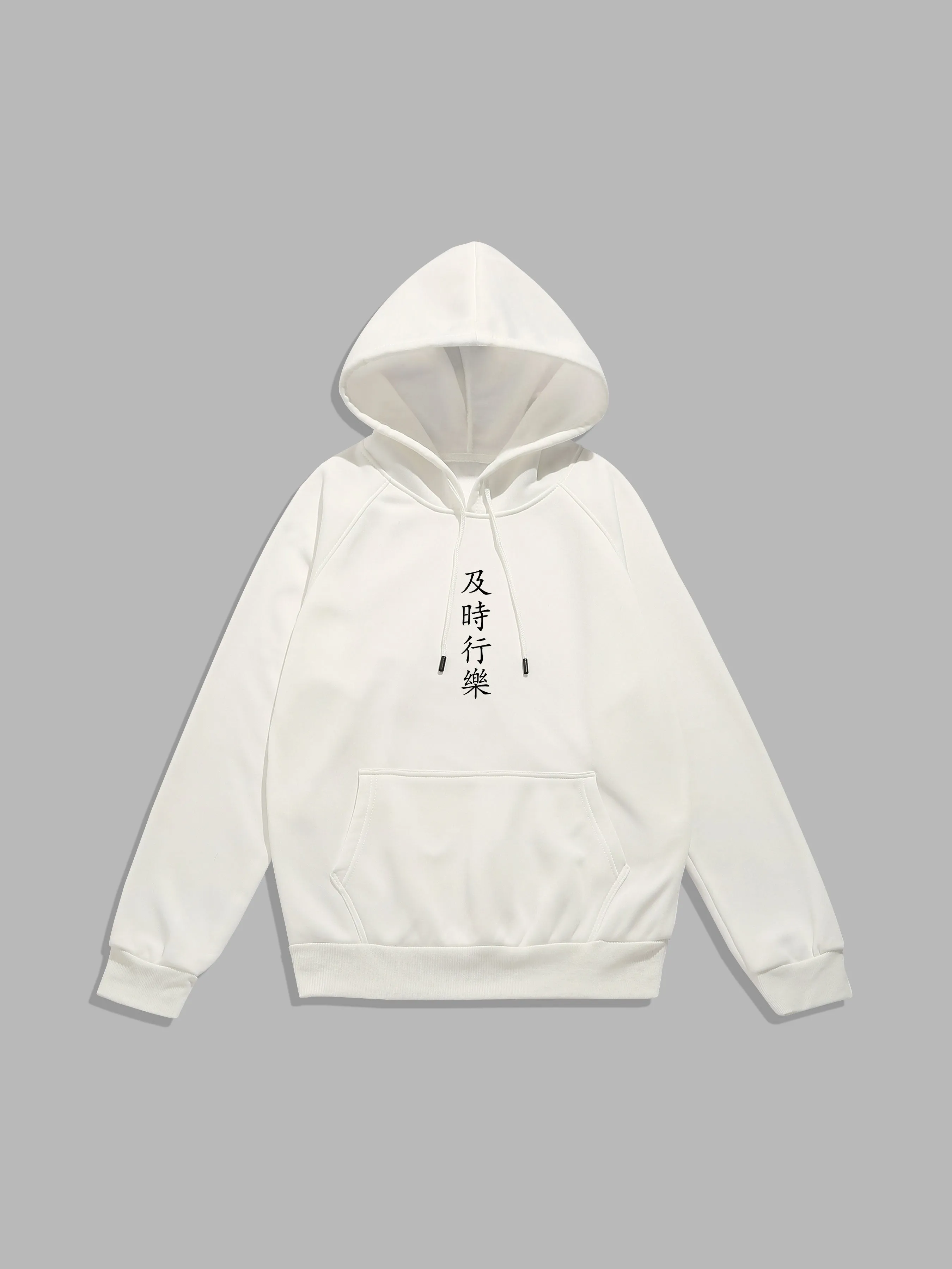 Carpe Diem Print Hoodie