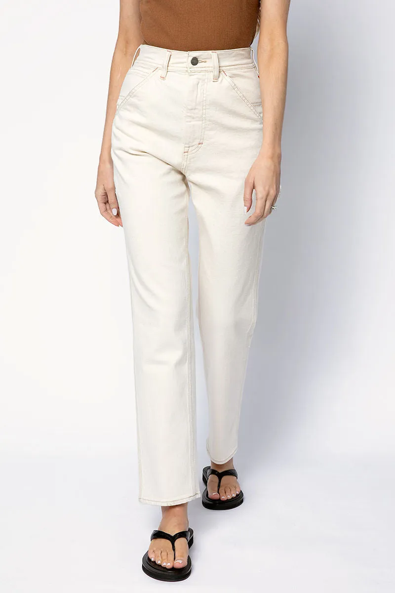 Chapel Carpenter Pant in Ecru