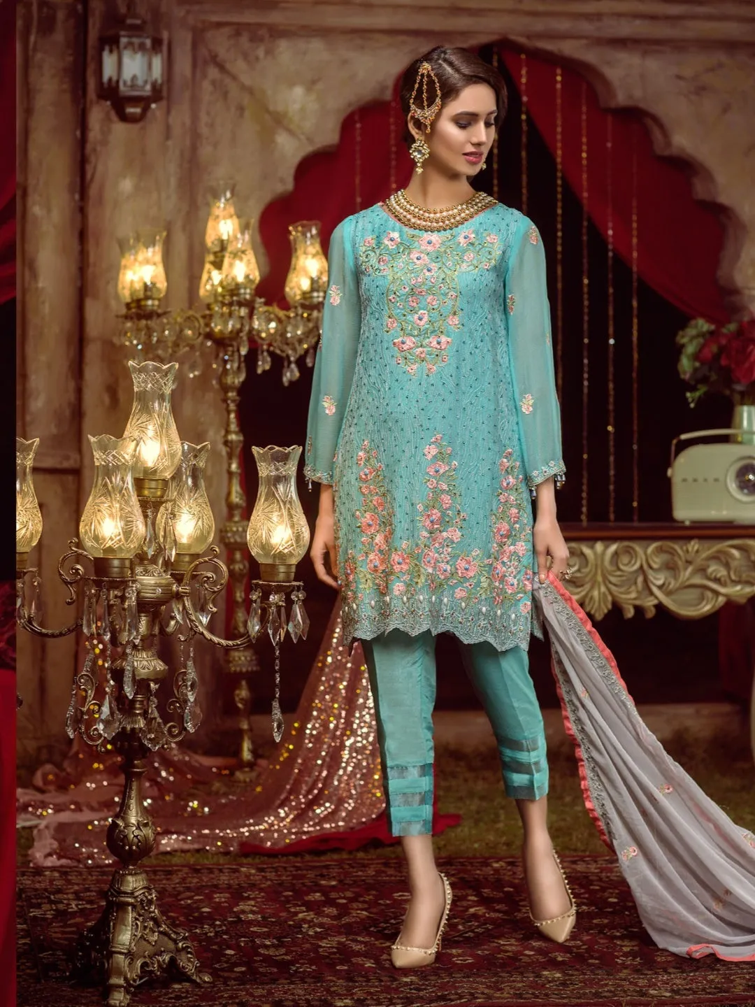 Chiffon & Silk Embroidery