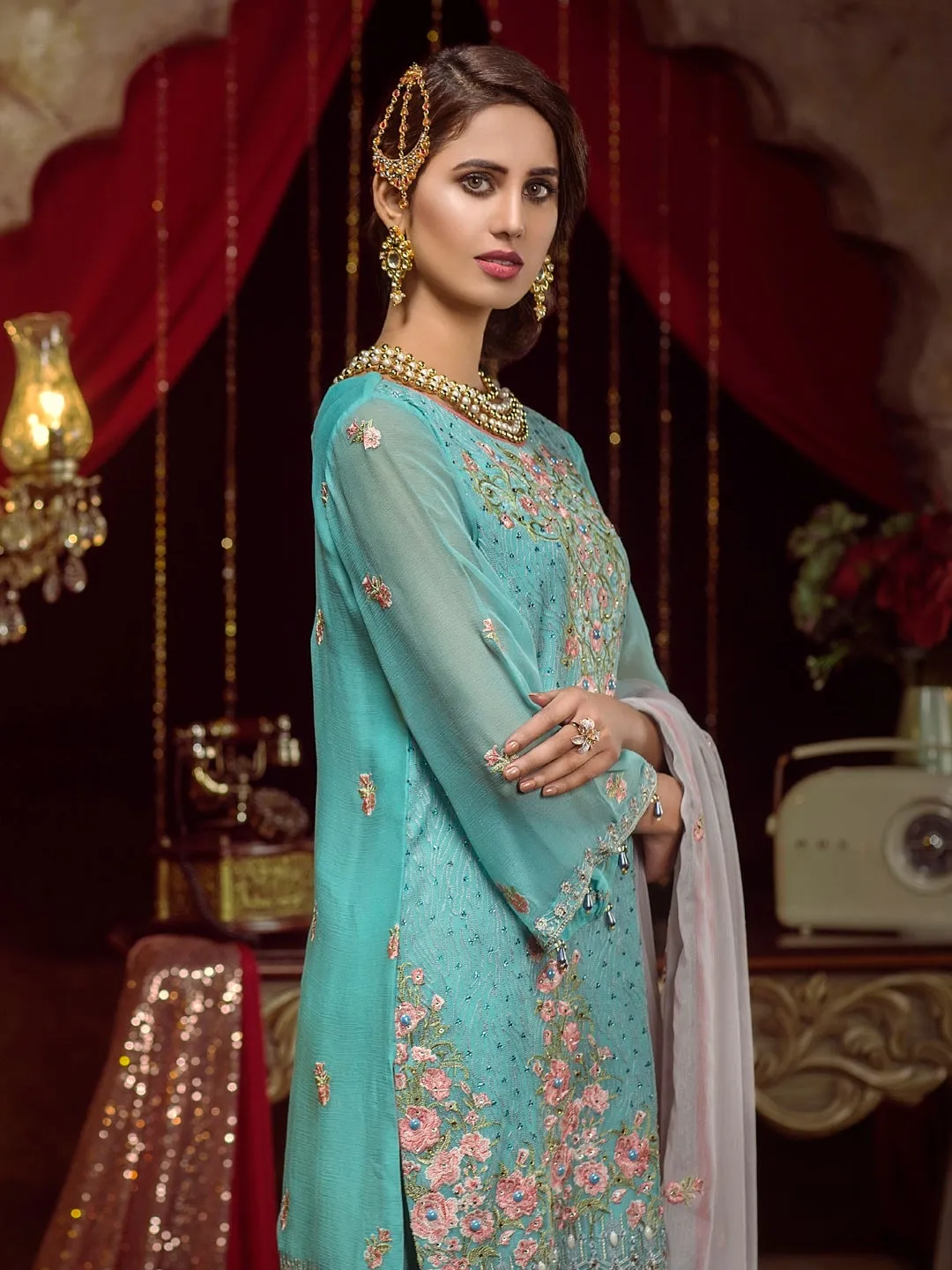 Chiffon & Silk Embroidery