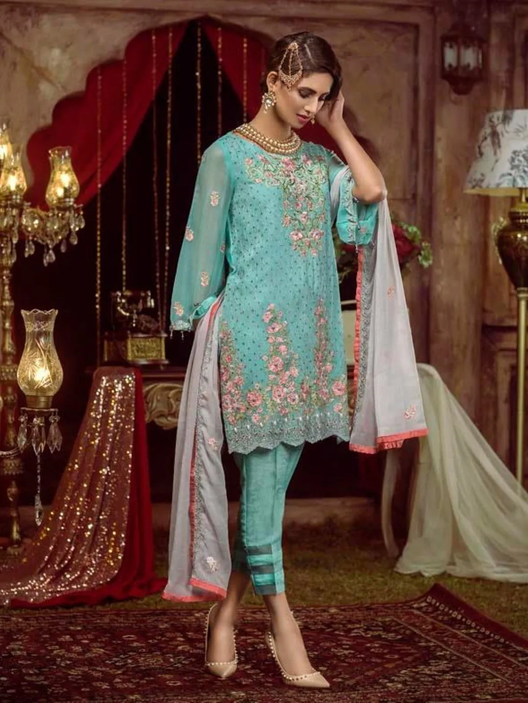 Chiffon & Silk Embroidery