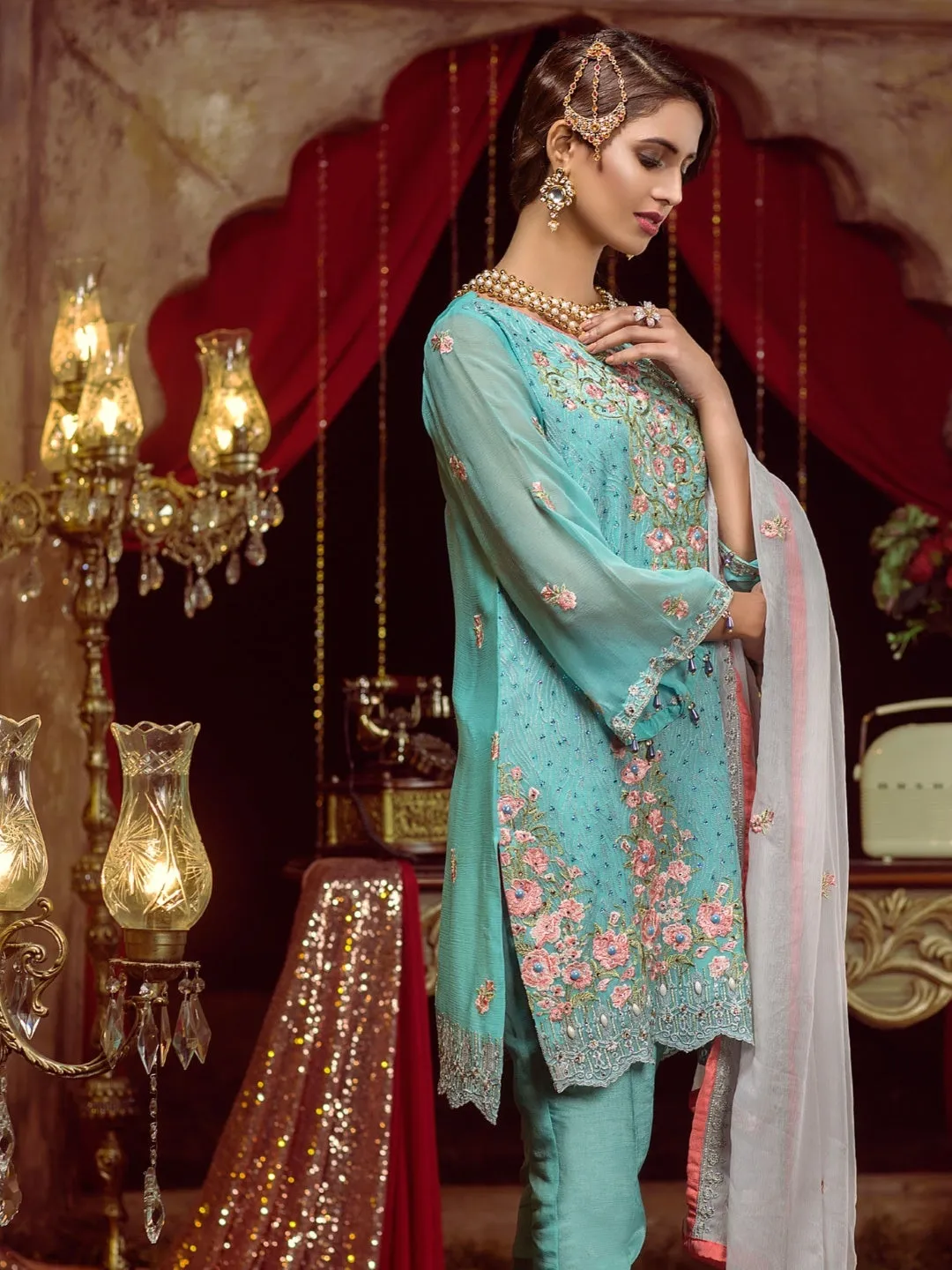 Chiffon & Silk Embroidery