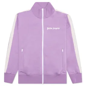 Classic Track Jacket - Lilac/Off-White