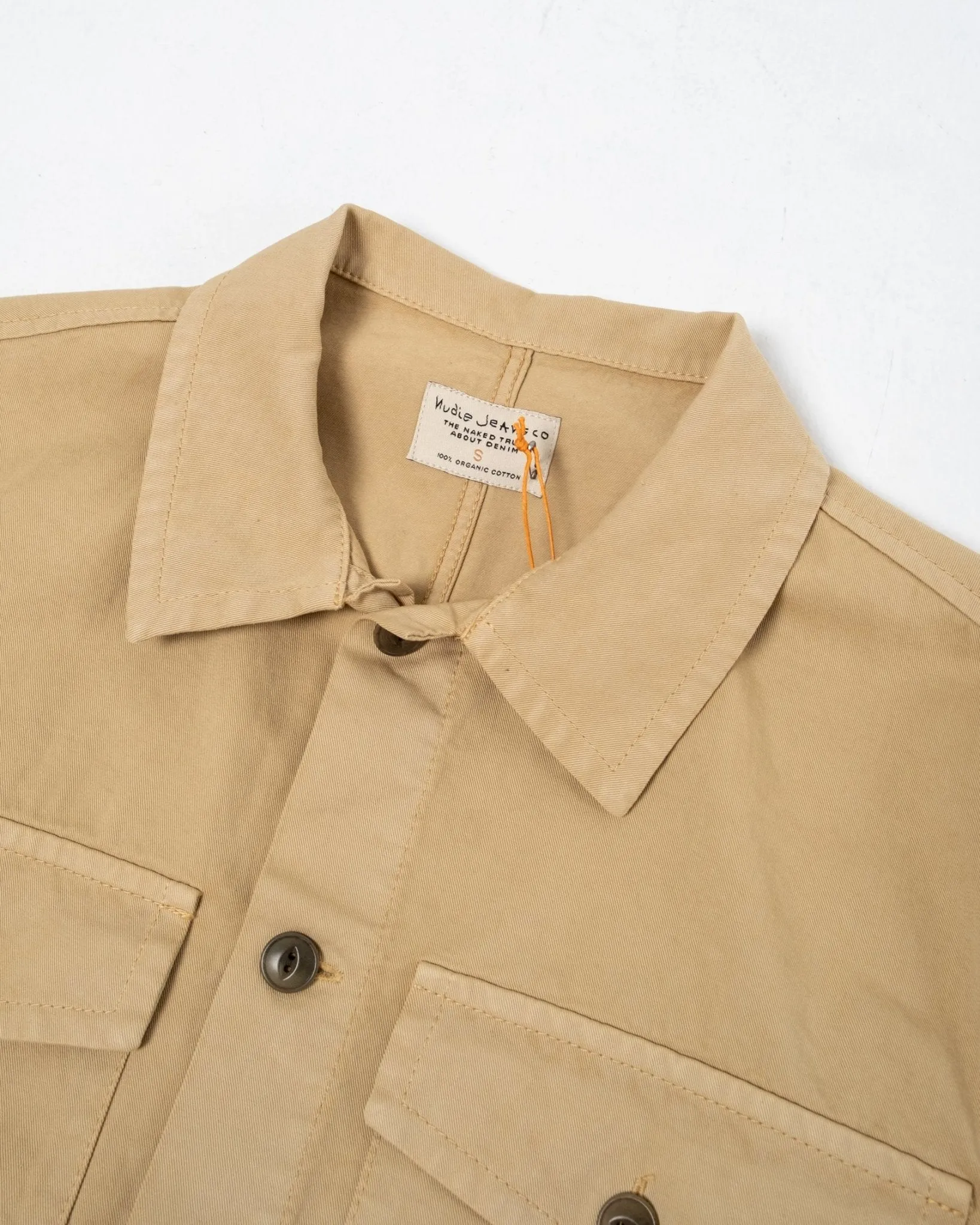 Colin Utility Overshirt Oat