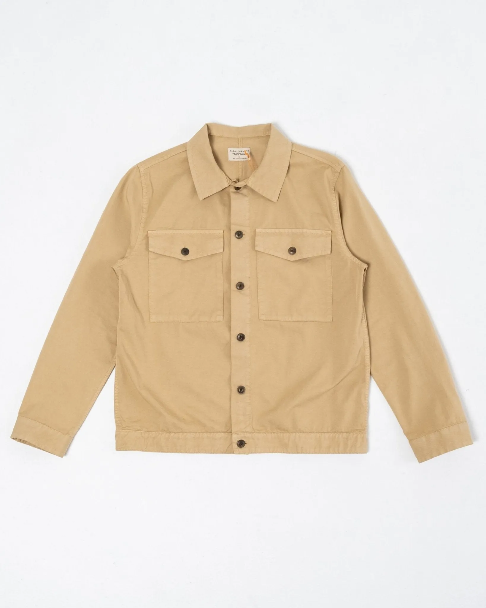 Colin Utility Overshirt Oat