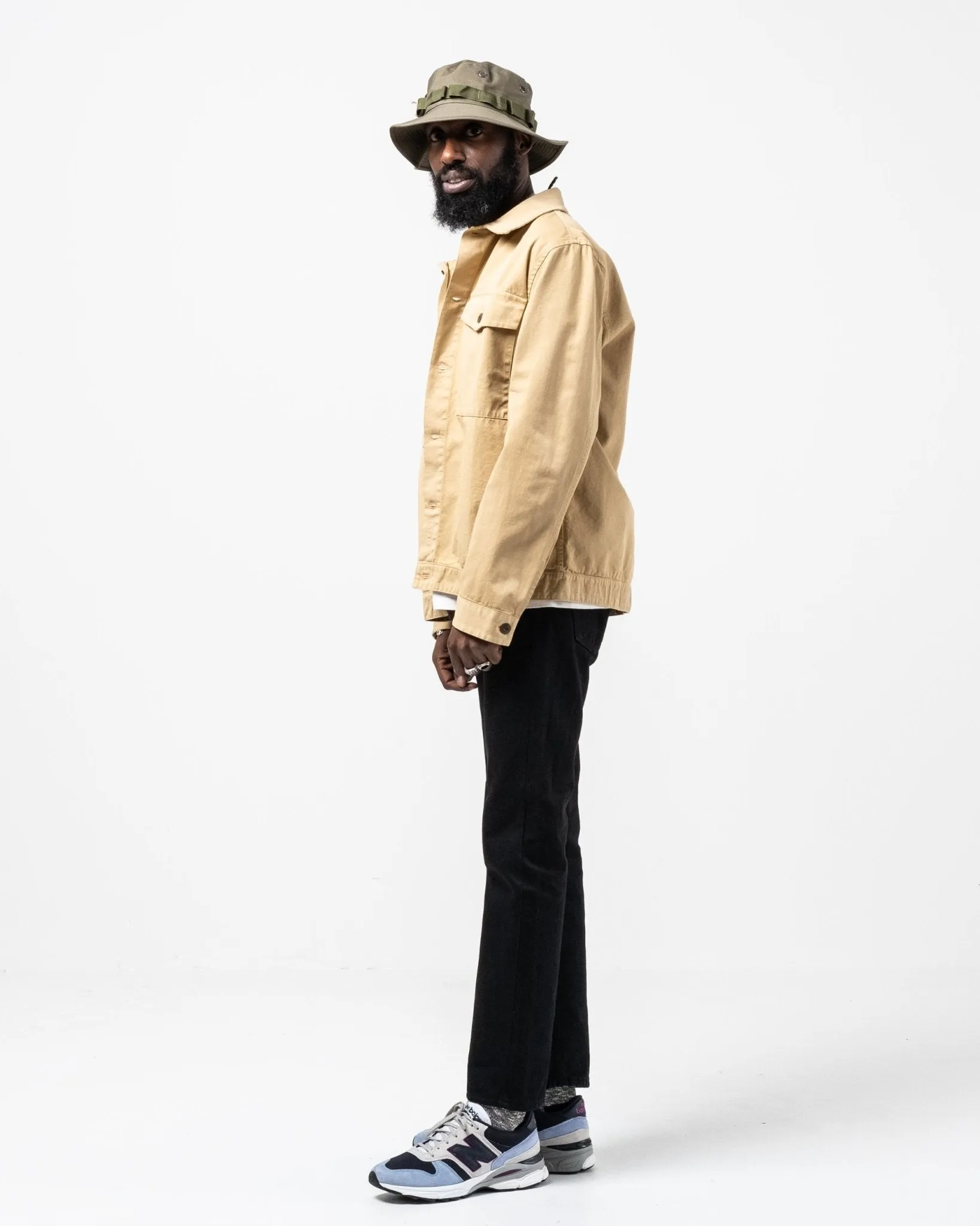 Colin Utility Overshirt Oat