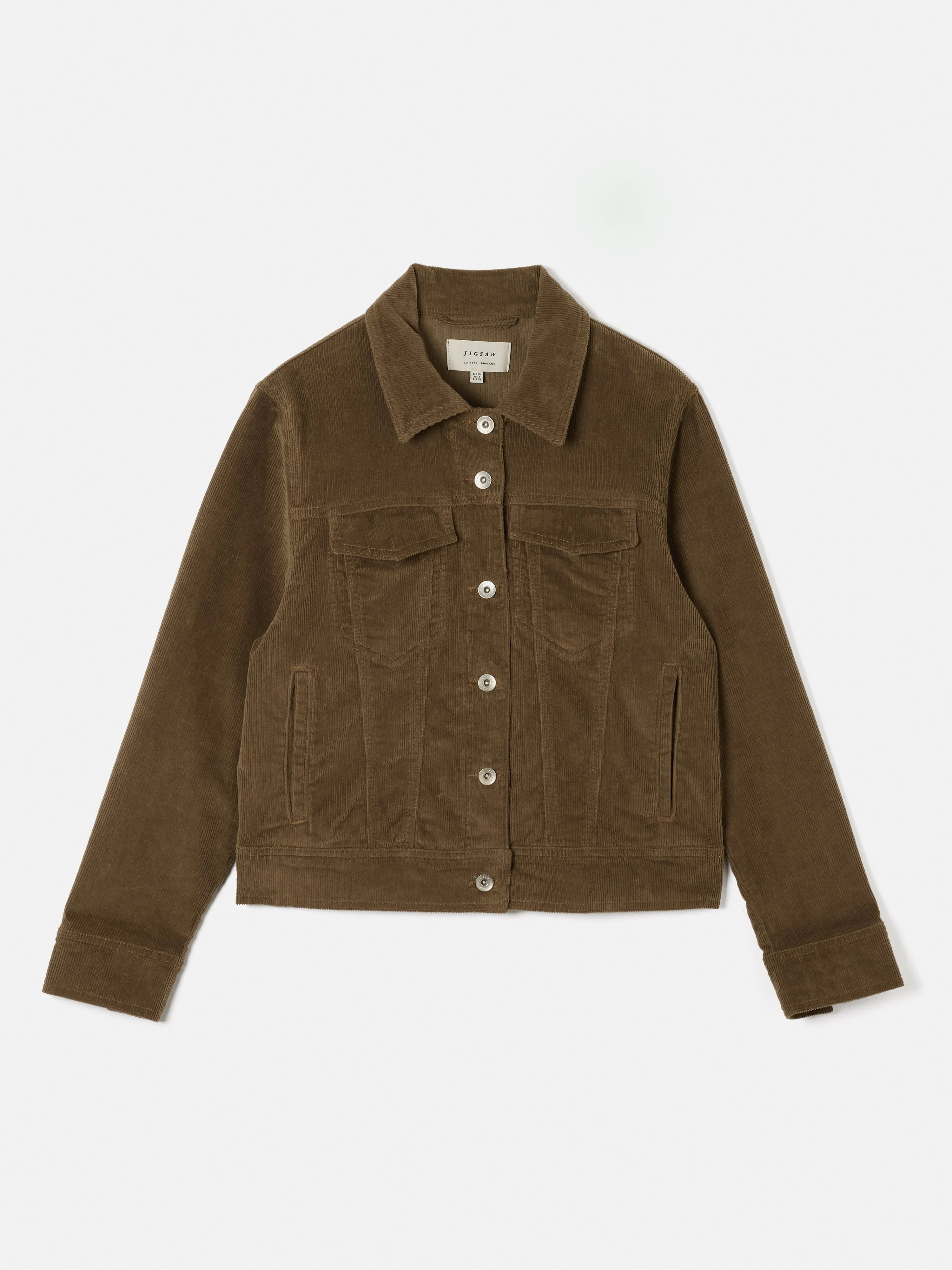 Cord Trucker Jacket | Khaki