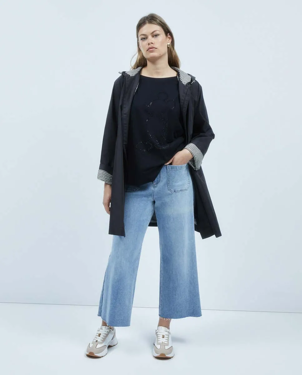 Culotte Denim Trouser