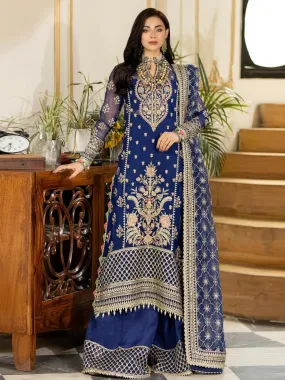 Designer Embroidered Net