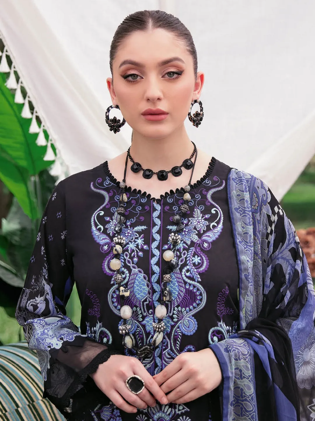 Designer Luxe Lawn & chiffon