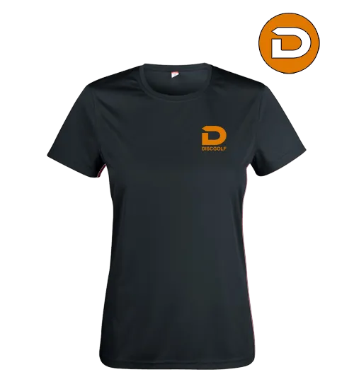 Discexpress & D Discgolf Funktions T-shirt (Dam)