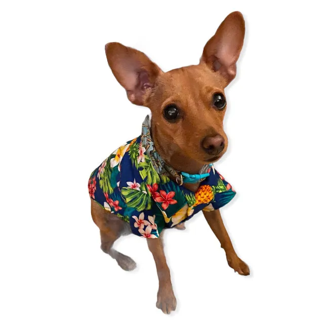 Dog Hawaiian Shirts Discount Set | Hawaiian Prints 3 Shirts Set