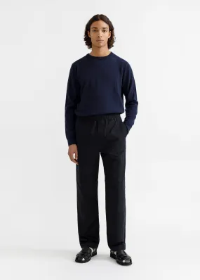 Drawstring Trousers - Black