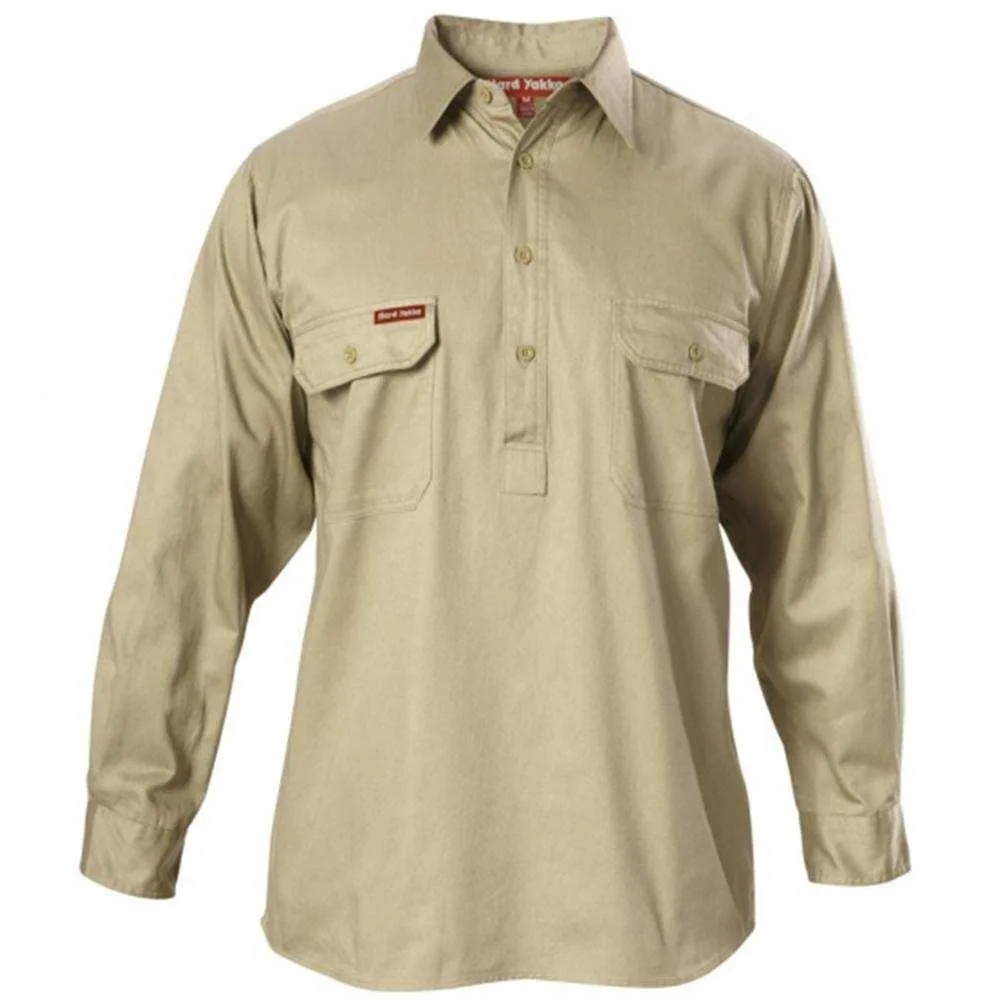 Drill Closed Front Shirt