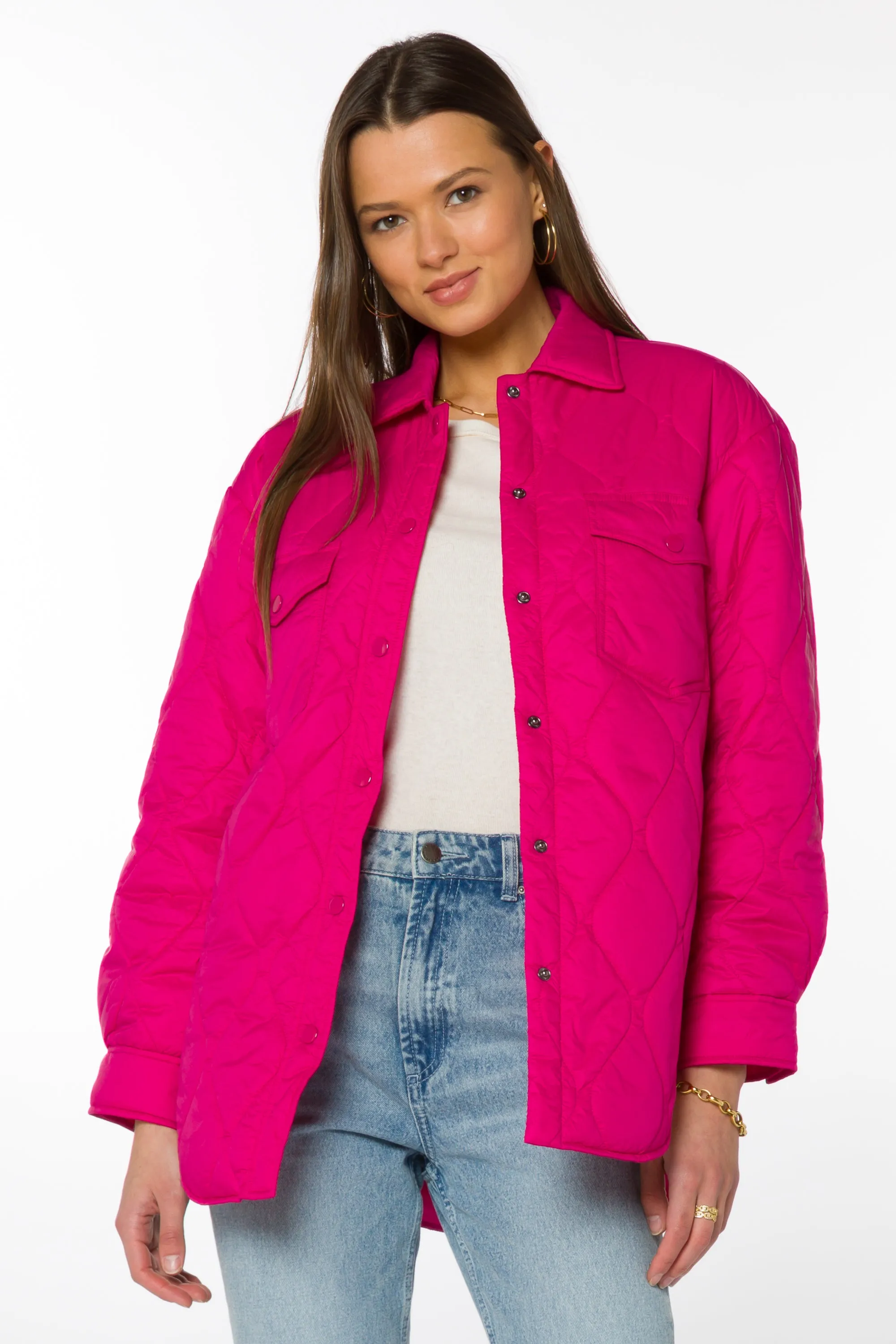 Eleanor Fuchsia Jacket