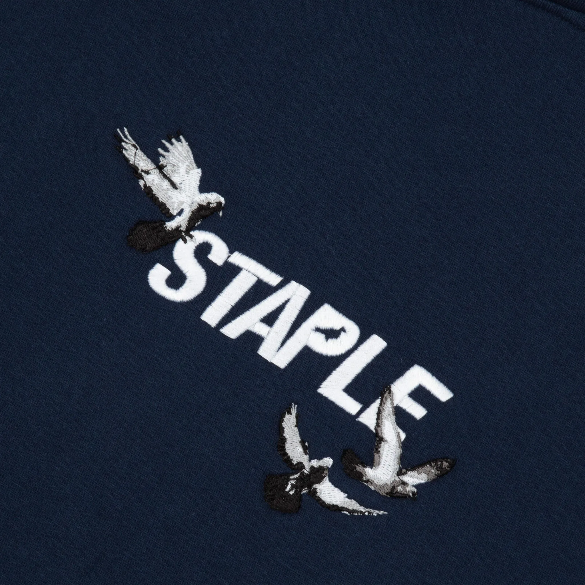 FLOCK LOGO HOODIE (Navy)