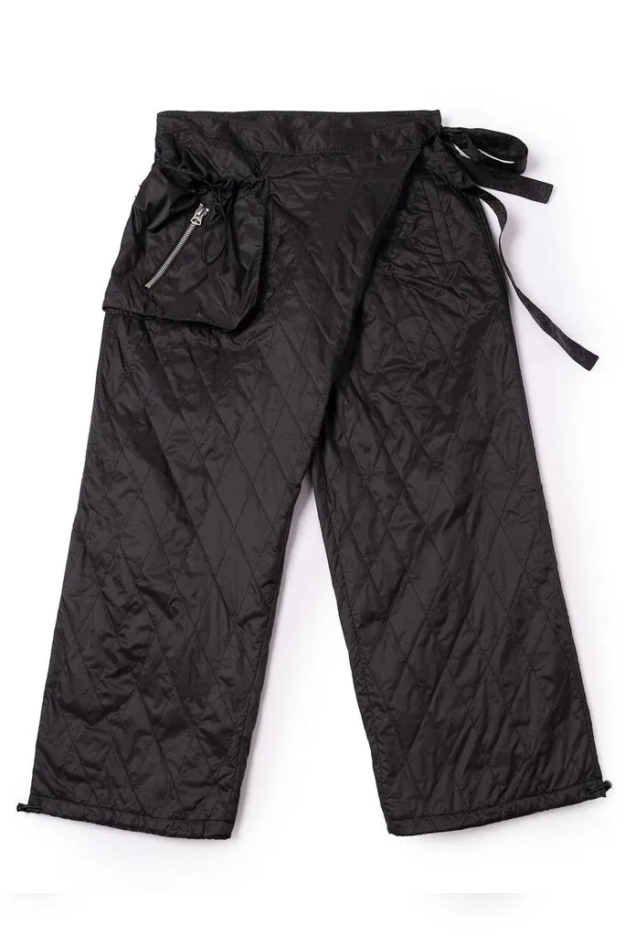 FRIED RICE NYC QUILTED WRAP PANT