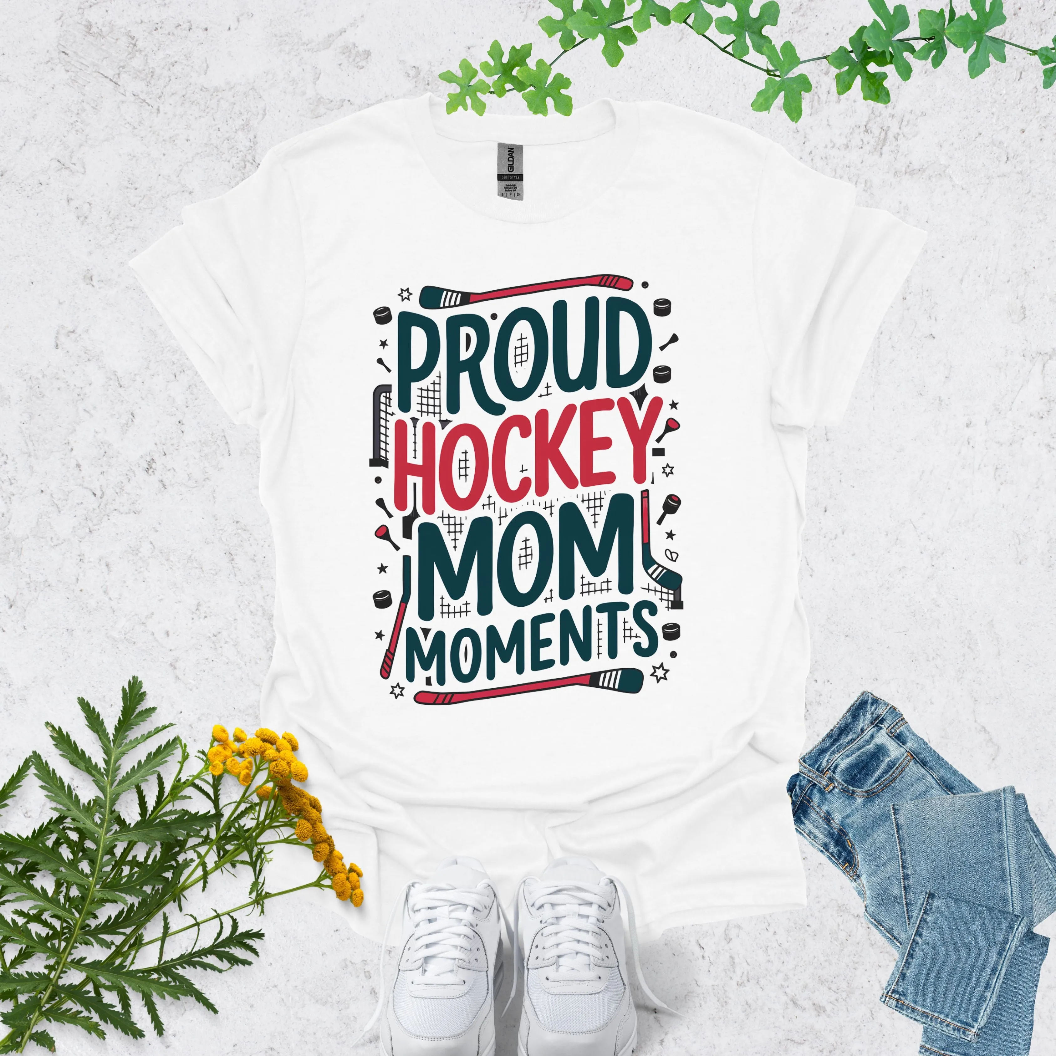 Hockey Mom Shirt - Lace Up for the Win