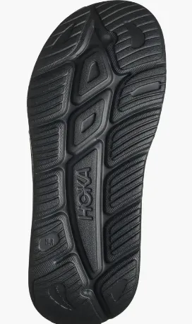 Hoka Ora Recovery Slide 3 - Black/Black