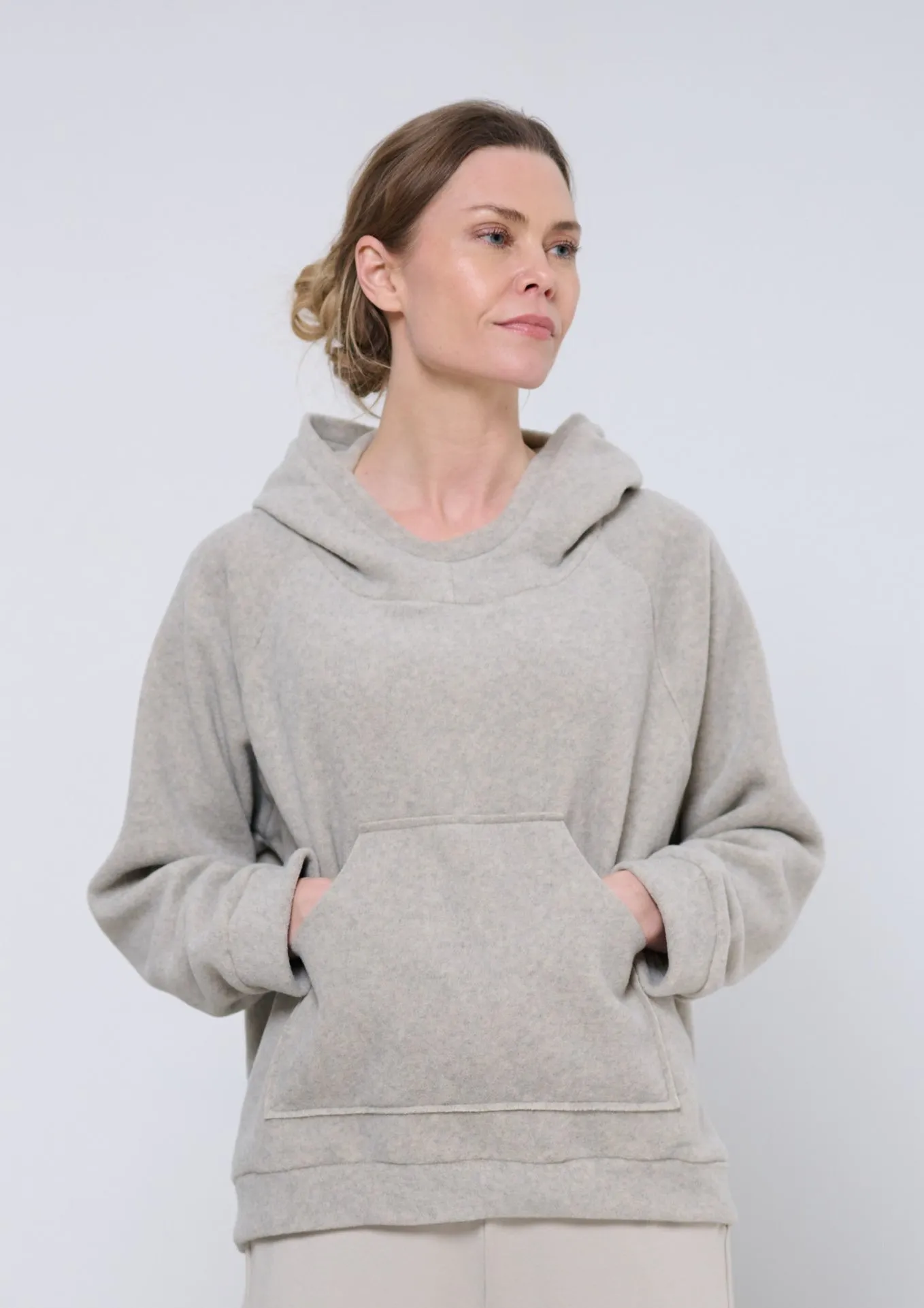 HOODIE - 1383 - SAND