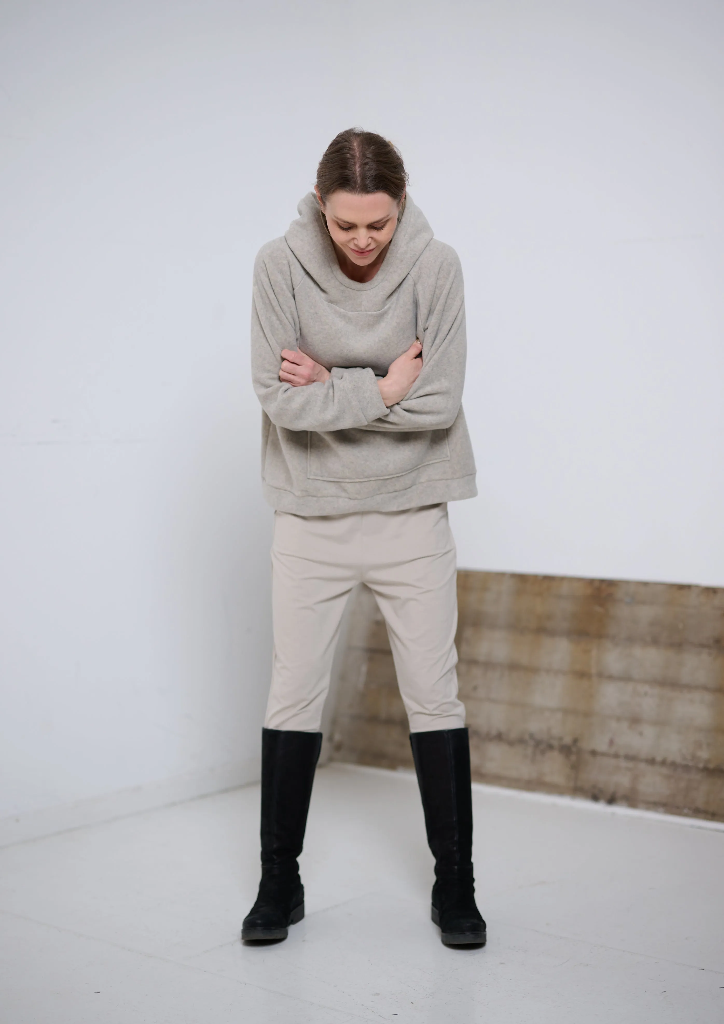 HOODIE - 1383 - SAND