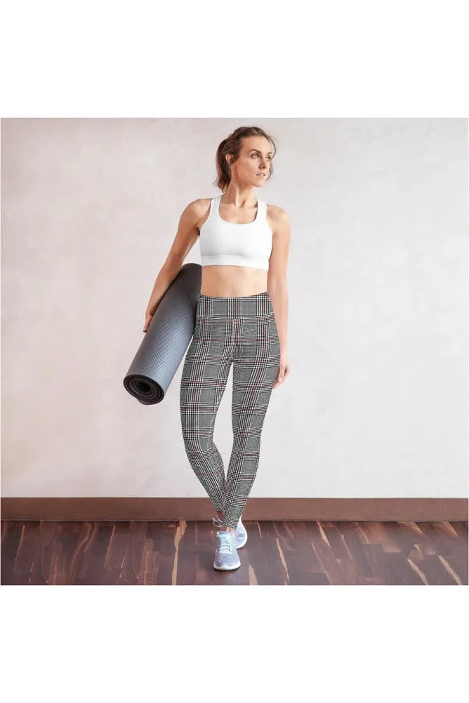 Houndstooth Yoga Leggings