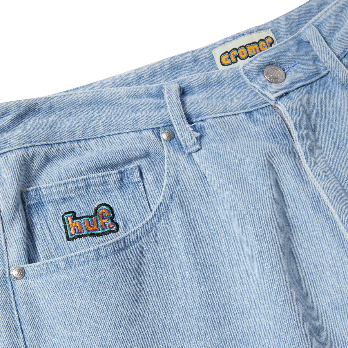 HUF CROMER PANT-BLUE