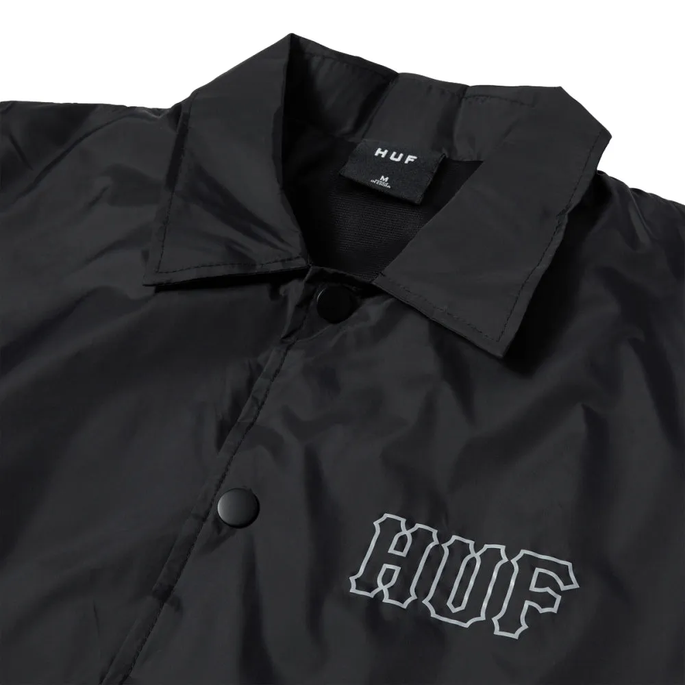 HUF HUF SET H COACHES JACKET-BLACK