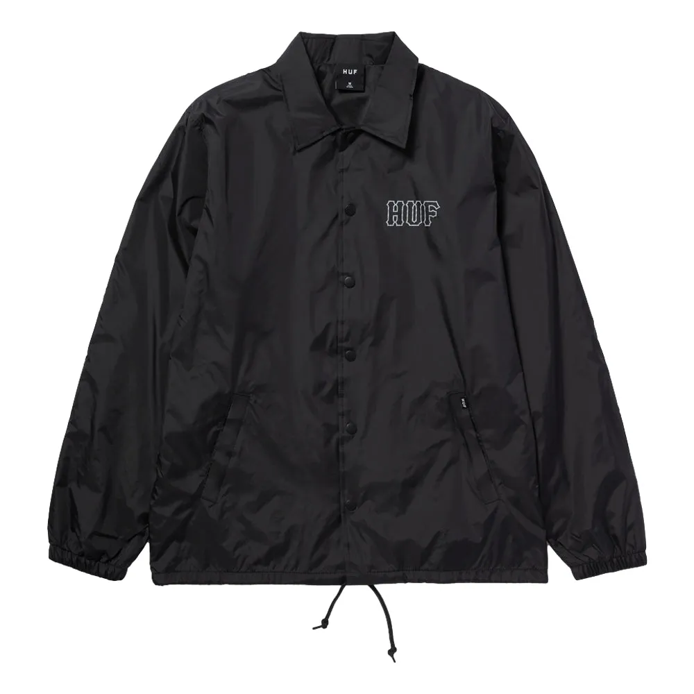 HUF HUF SET H COACHES JACKET-BLACK